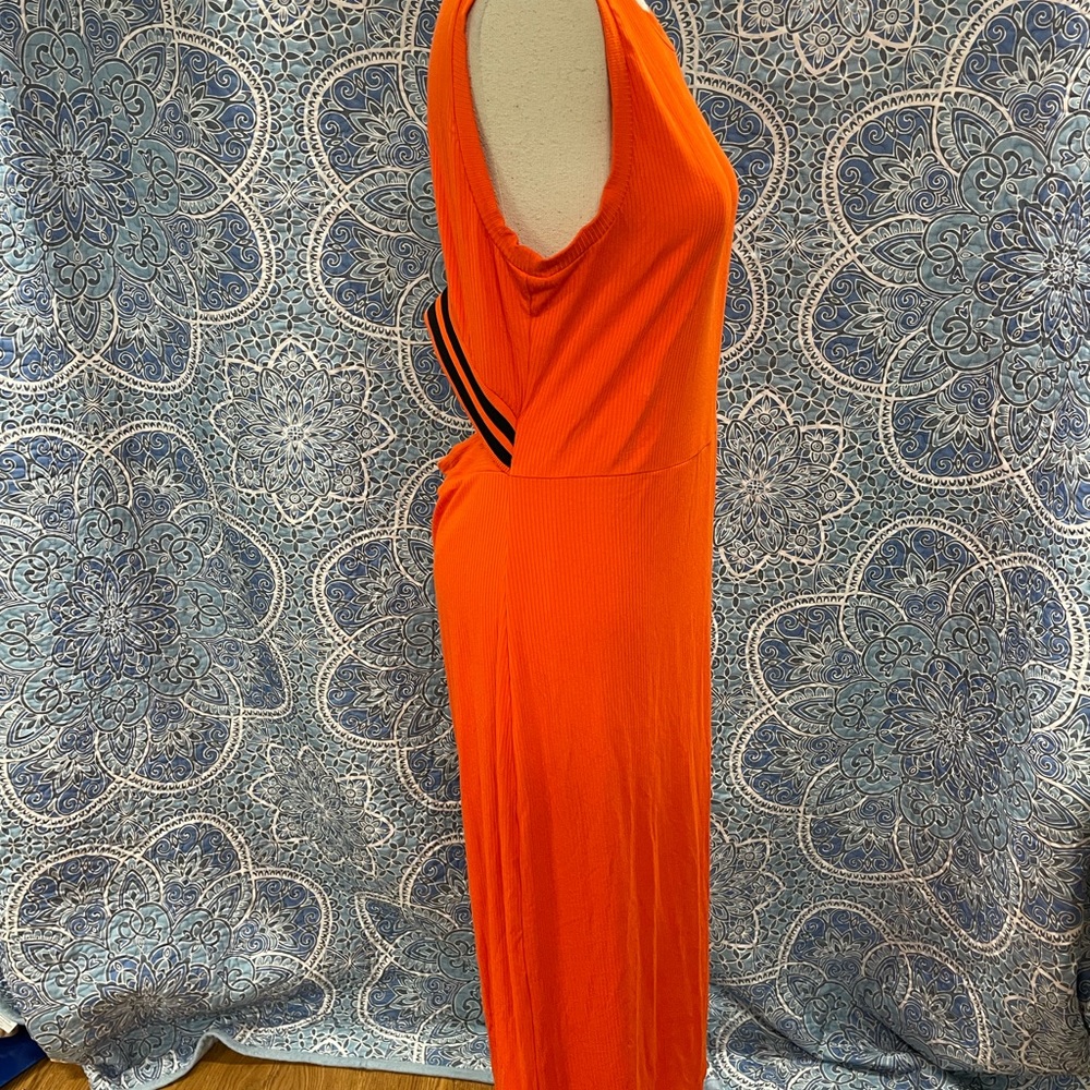 Ribbed maxi dress - Picture 9 of 16